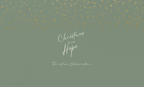 Christmas Brings Hope